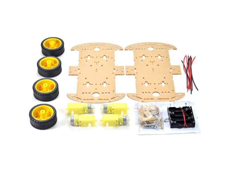 4WD Smart Robot Car Chassis - Image 2